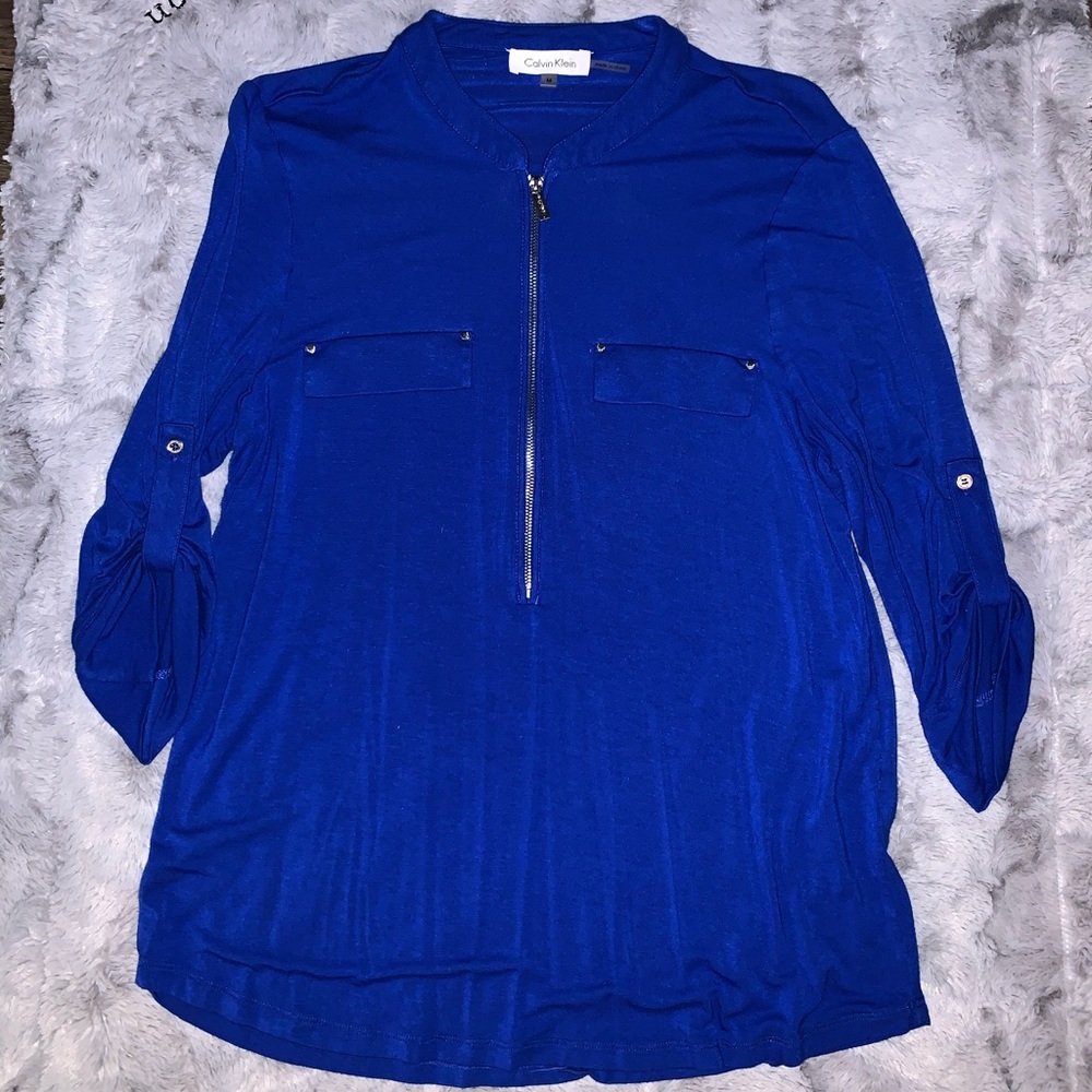 Calvin Klein 3/4 Sleeve Blouse